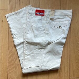 Vintage New w Tags Free Spirit White Cotton Pants